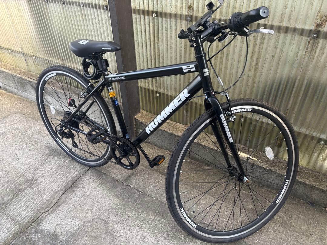 HUMMER スポーツタイプ自転車 ブラック