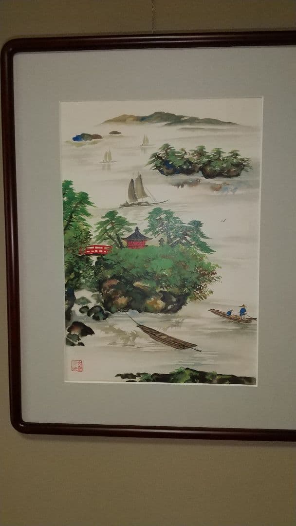 日本画水彩画⑭