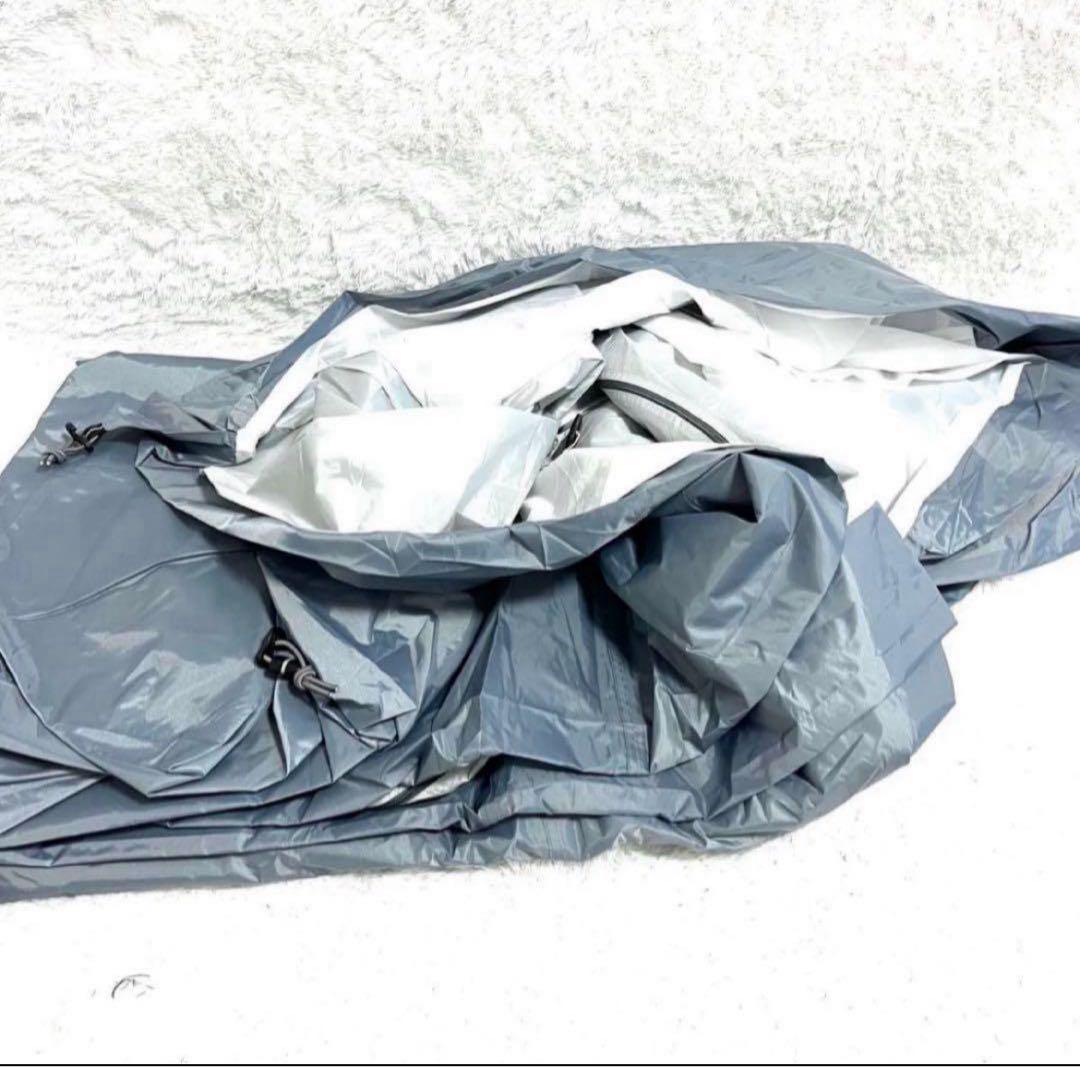 美品　テントファクトリー フォーシーズン　2ルームトンネルテント　ルーフカバー付